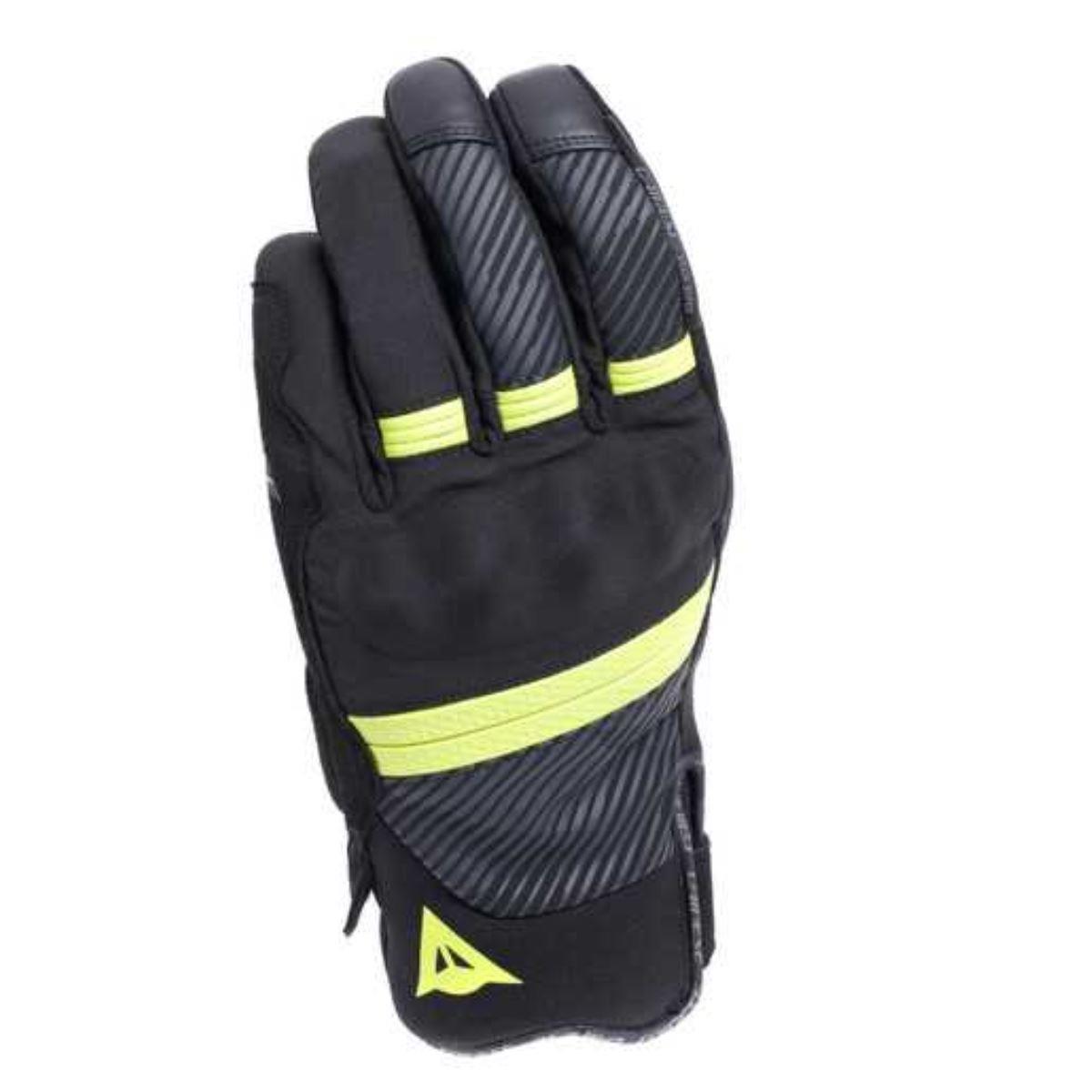 Dainese Fulmine Black Yellow Flue D-Dry Eldiven