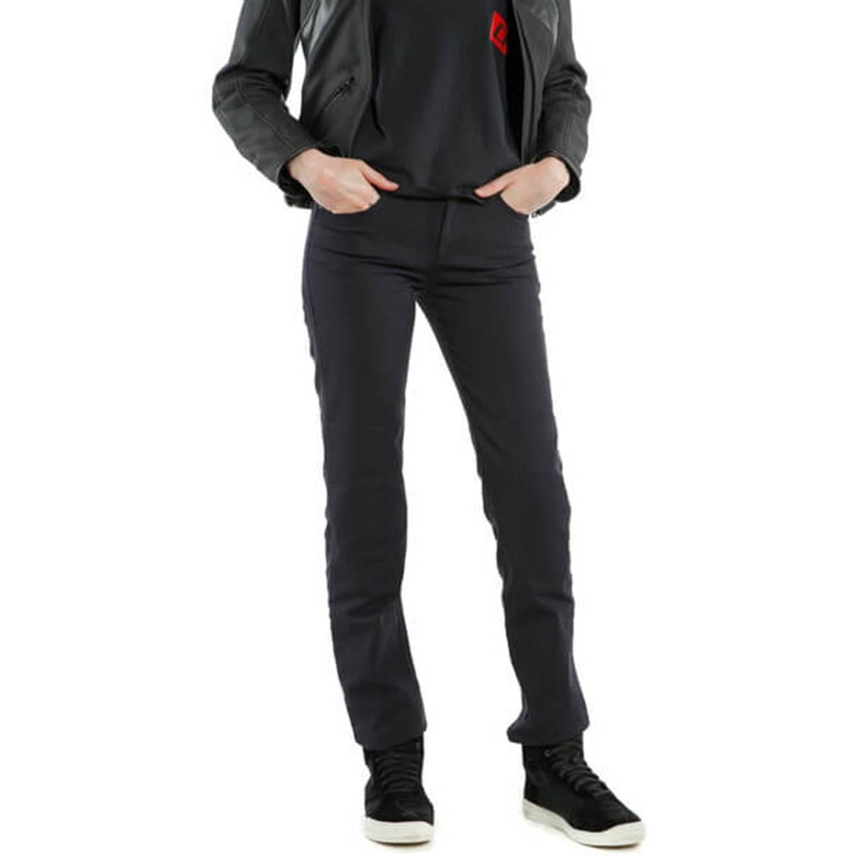 DAINESE PN/CASUAL REGULAR LADY TEX PANTS BLUE