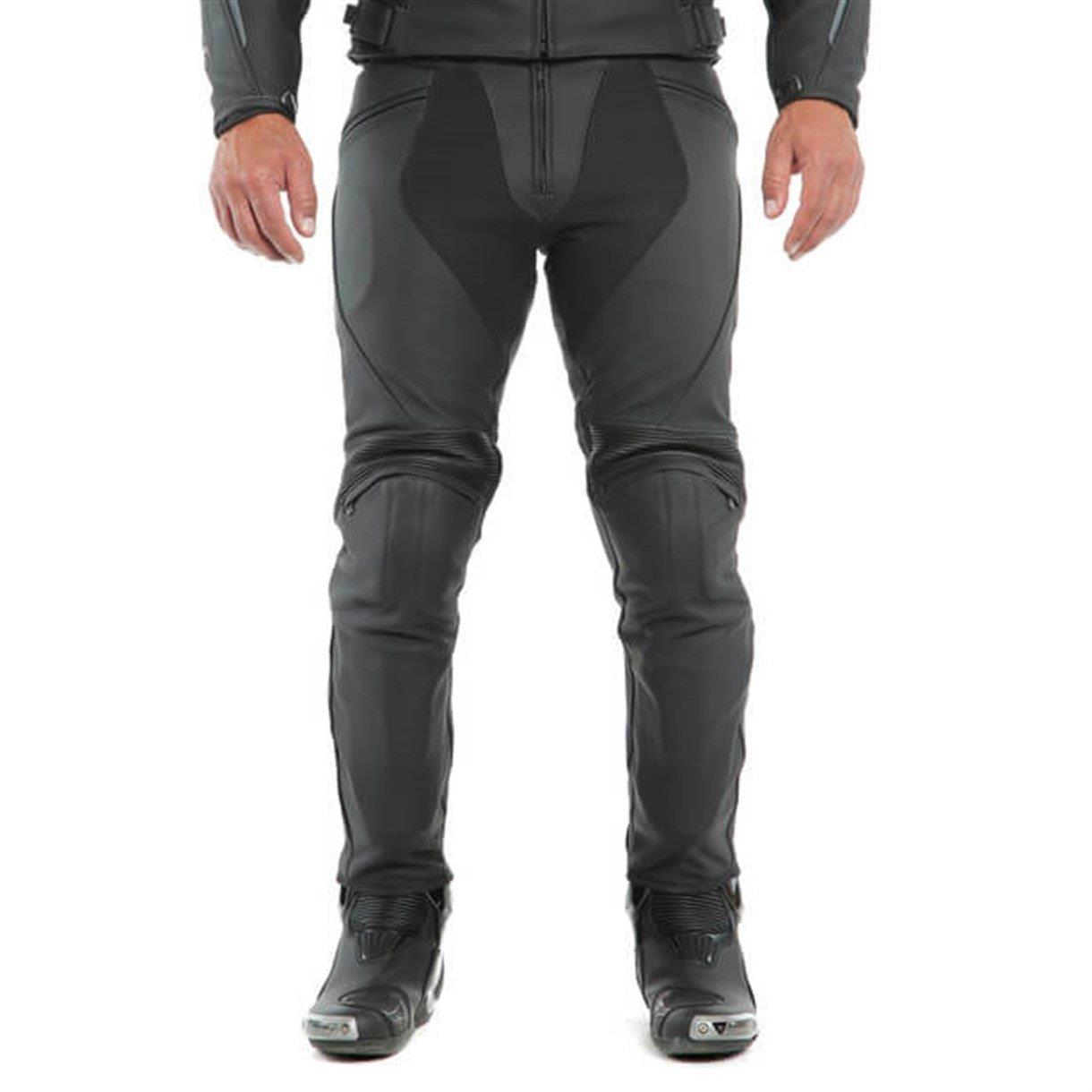 Dainese Pony 3 Black Matt Deri Pantolon