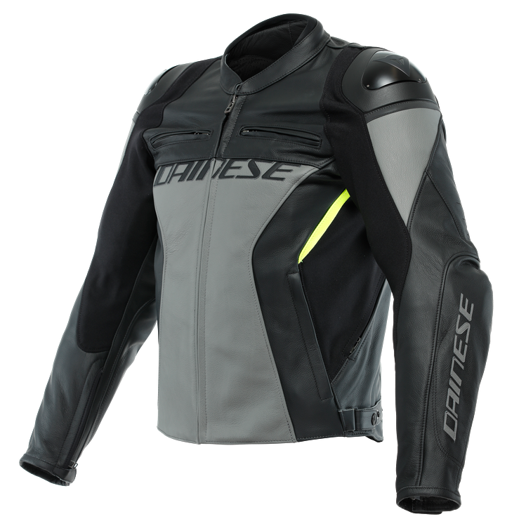 Dainese Racing 4 Gray Black Deri Mont