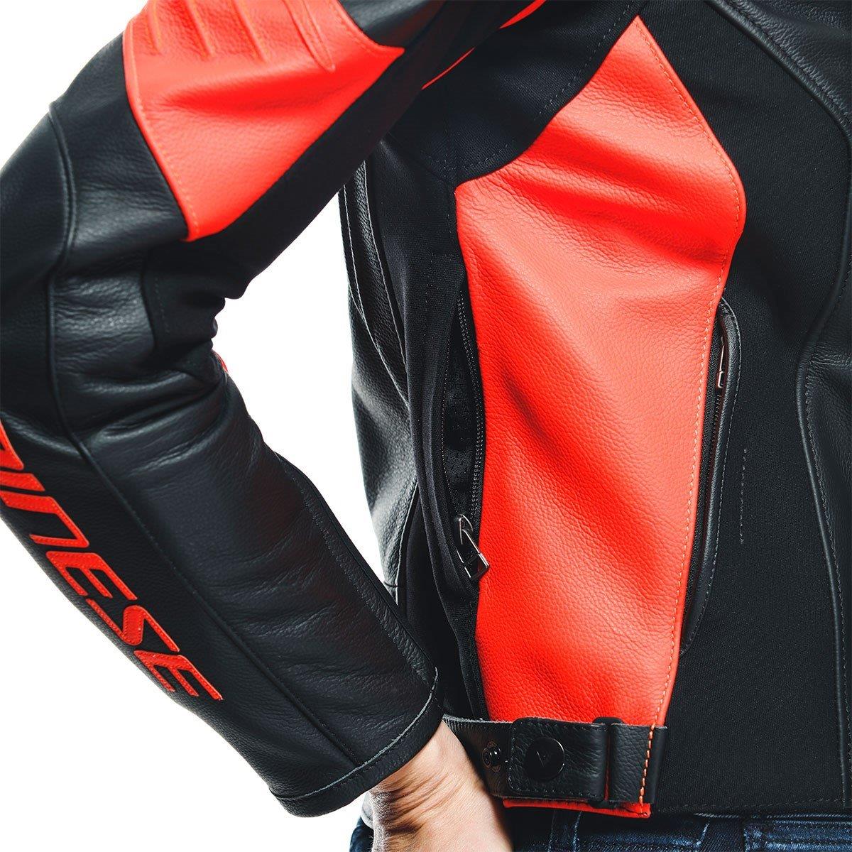 Dainese Racing 4 Lady Deri Mont Black Fluo Red