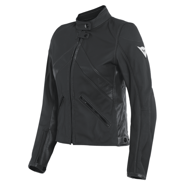 Dainese Santa Monica Black Kadın Deri Mont