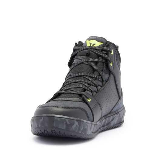 Dainese Suburb Black Camo Acıd Yellow D-WP Ayakkabı
