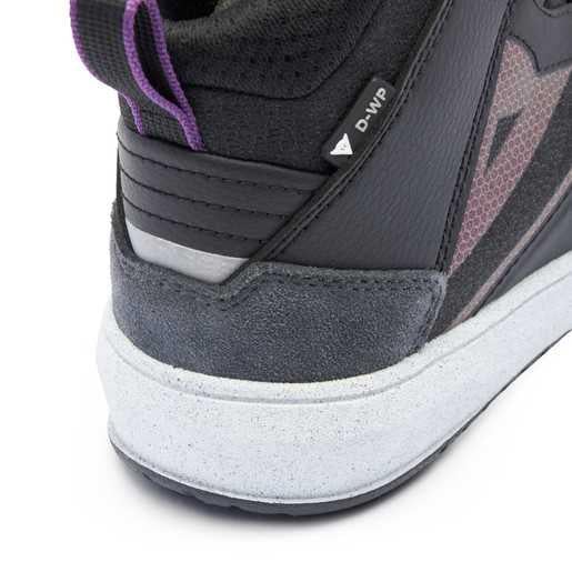 Dainese Suburb Black White Metal D-WP Kadın Ayakkabı