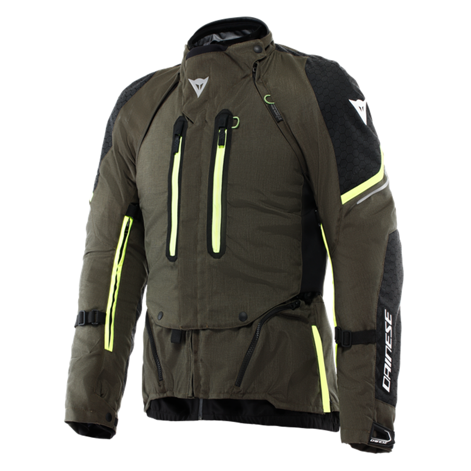 DAINESE /SUPER ADVENTURE ABSOLU JACKET BLACK/FLUO YELLOW