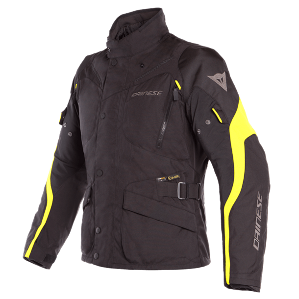 Dainese Tempest 2 Black Fluo Yellow D-Dry Mont