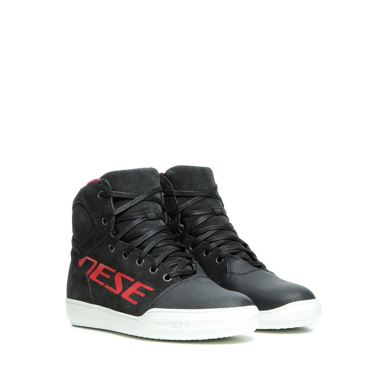 Dainese York D-WP Dark Carbon Red Kadın Ayakkabı