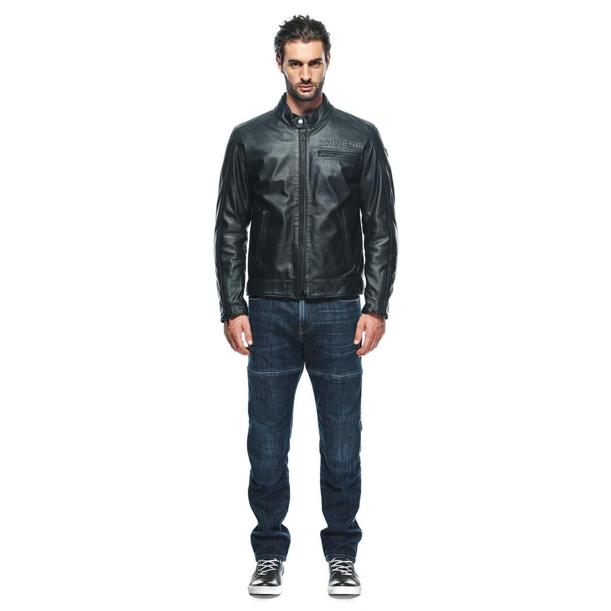 Dainese Zaurax Black Deri Mont