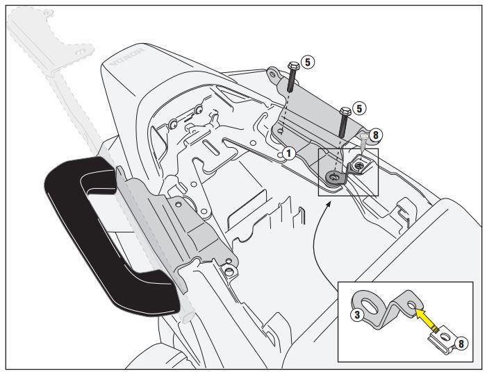 GIVI 1132KIT HONDA VFR 800 F (14-20) YAN ÇANTA TAŞIYICI BAĞLANTI KITI