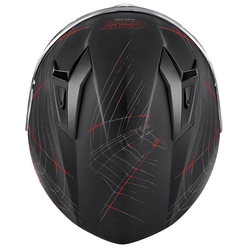 GIVI 50.7 PHOBIA MAT SİYAH-KIRMIZI KASK