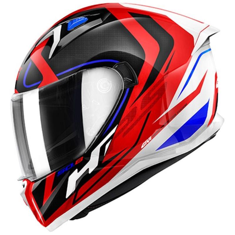 GIVI 50.8 RACER BEYAZ-KIRMIZI-SİYAH KASK
