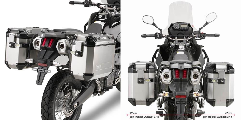GIVI PL1111CAM HONDA NC 700 X-S - NC 750 X-S - NC 750 X-S DCT (12-15) YAN ÇANTA TAŞIYICI