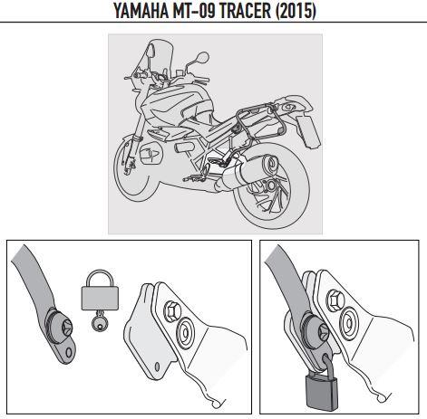 GIVI PLR2122 YAMAHA TRACER 900 (15-17) YAN ÇANTA TAŞIYICI