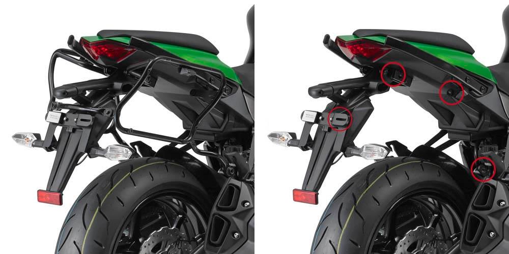 GIVI PLXR4100 KAWASAKI Z 1000 SX (11-21) YAN ÇANTA TAŞIYICI