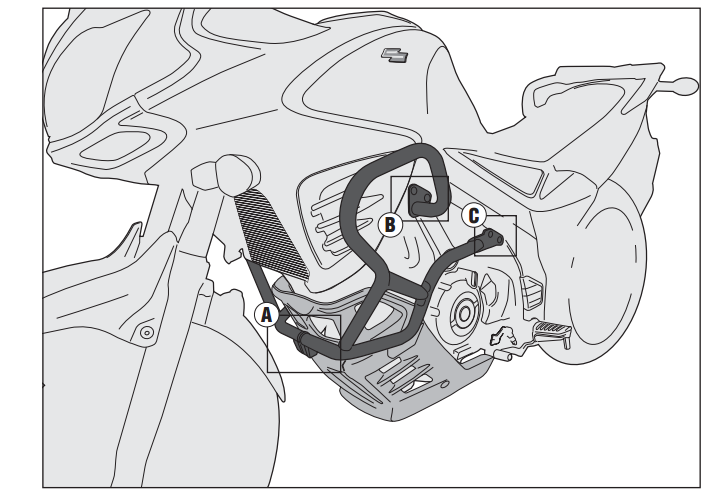 GIVI TN3101 SUZUKI DL 650 V-STROM (11-24) KORUMA DEMİRİ