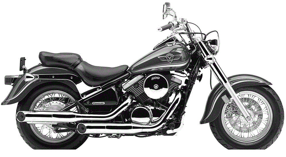 KAPPA TK249 KAWASAKI VN 800 (96-03) YAN KUMAŞ ÇANTA TAŞIYICI