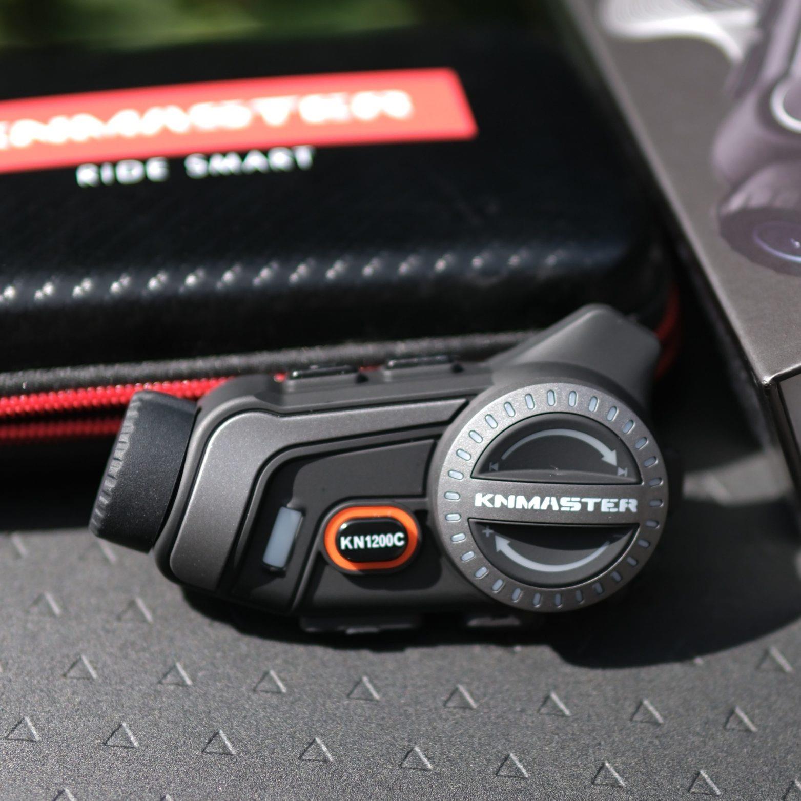 KNMASTER KN1200C Kameralı Motosiklet Kask İnterkom Bluetooth Intercom Kulaklık Seti