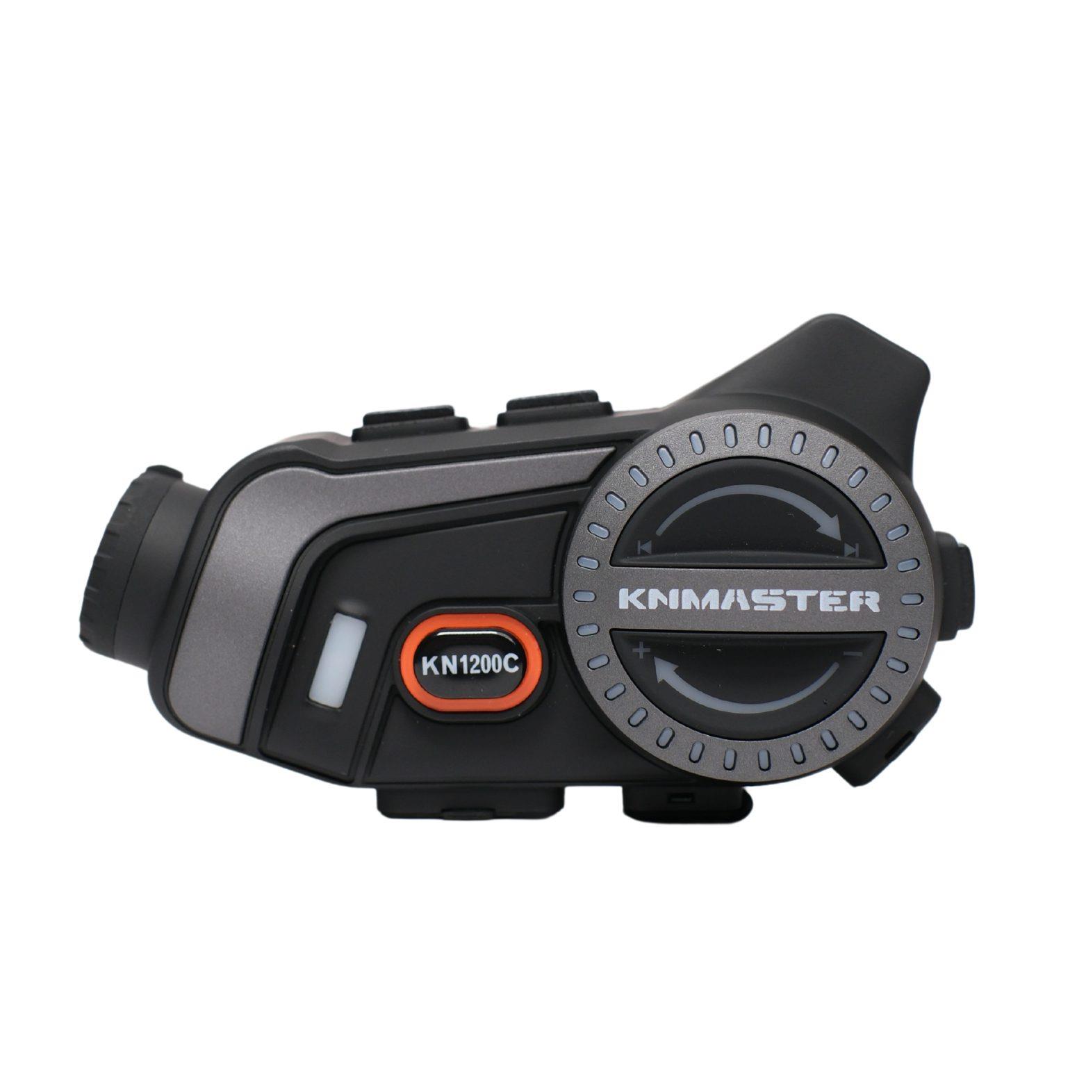 KNMASTER KN1200C Kameralı Motosiklet Kask İnterkom Bluetooth Intercom Kulaklık Seti
