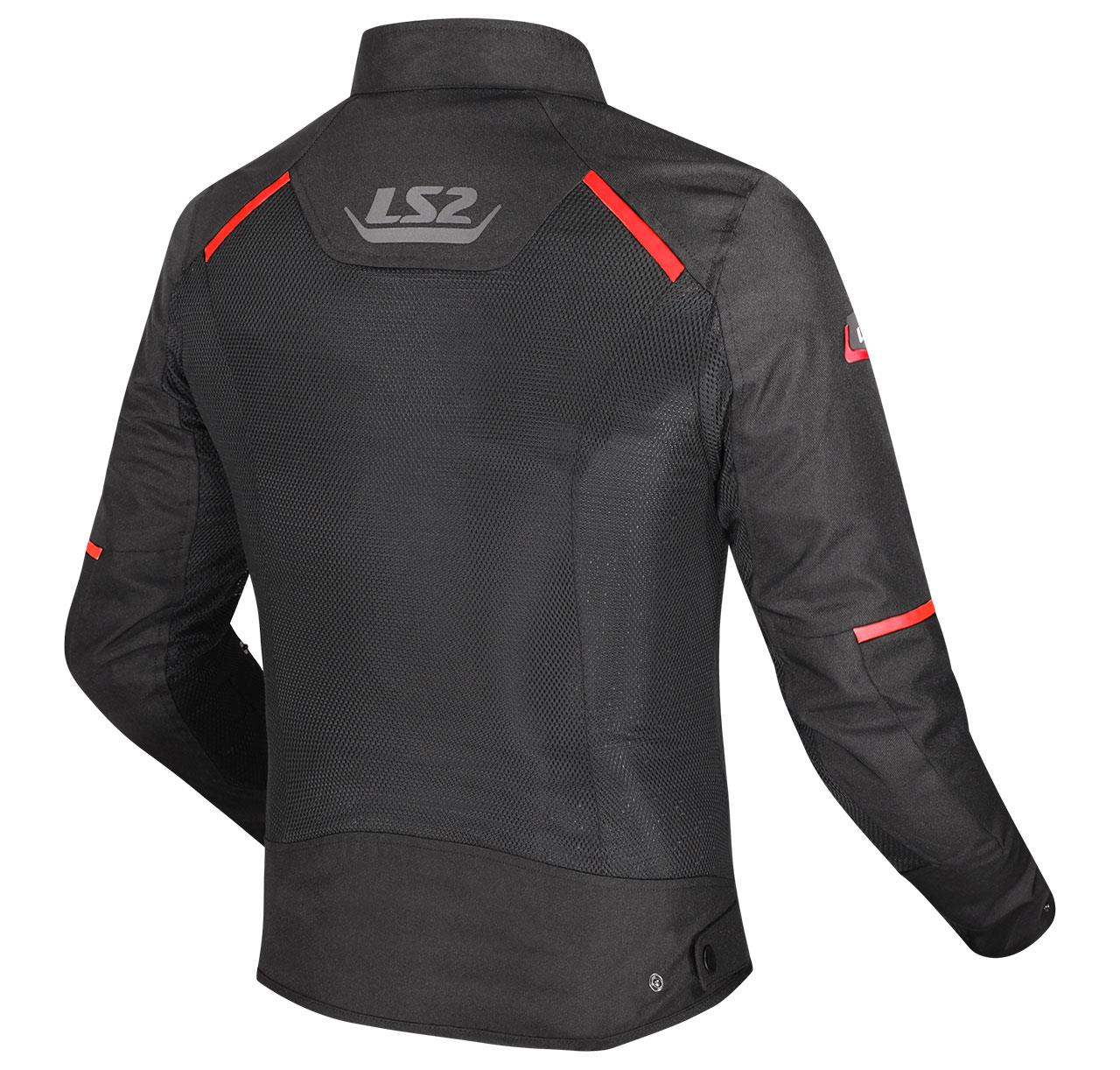 LS2 BREEZE MONT SİYAH-KIRMIZI