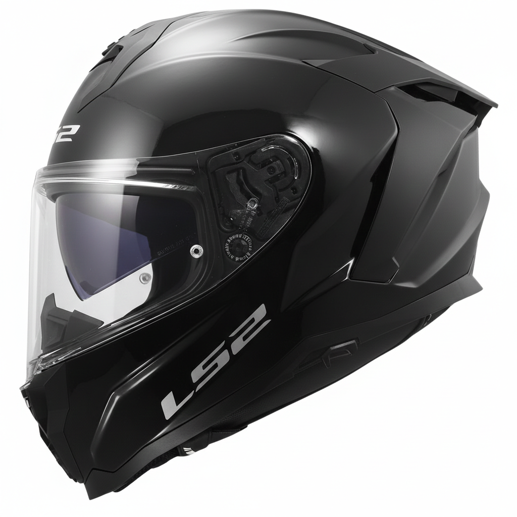 LS2 CHALLENGER 2 SİYAH KASK