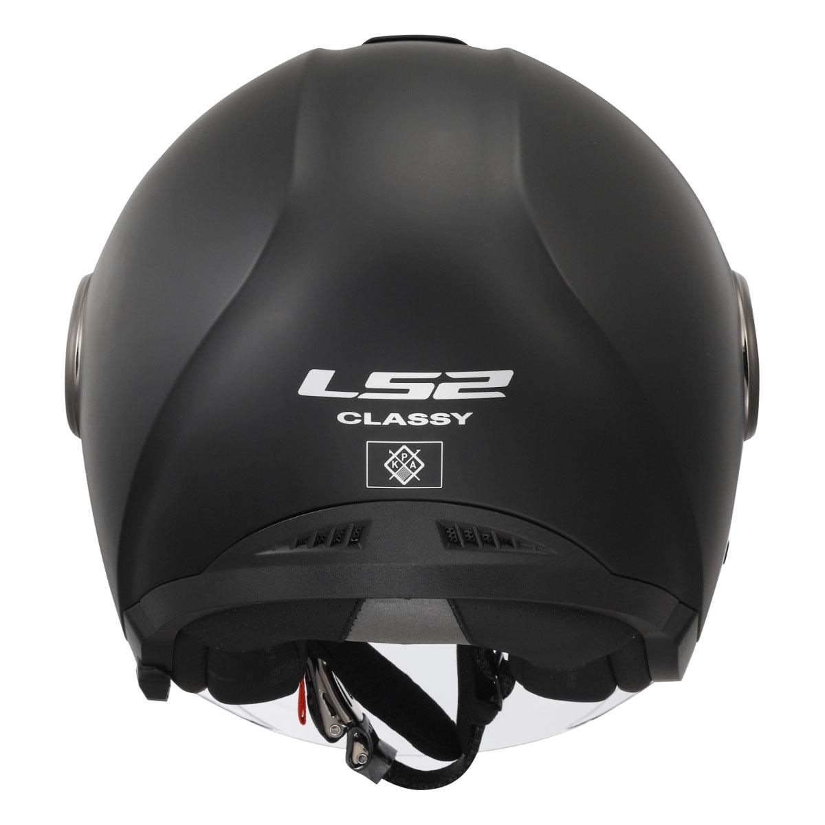 LS2 CLASSY MAT SİYAH KASK