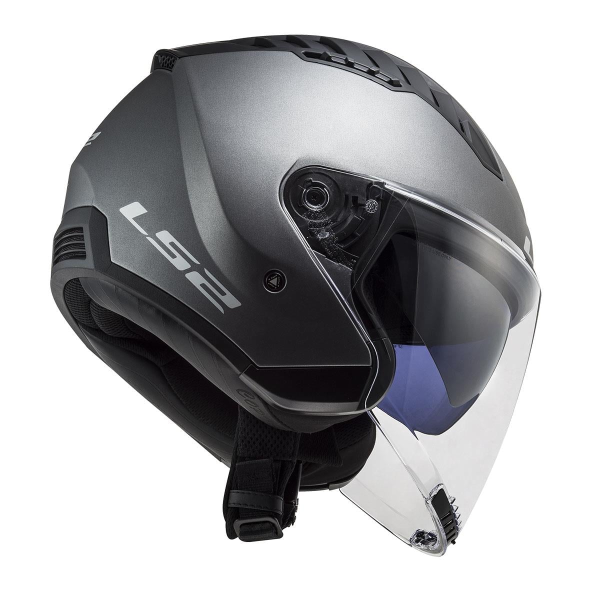 LS2 COPTER 2 MAT TITANIUM KASK
