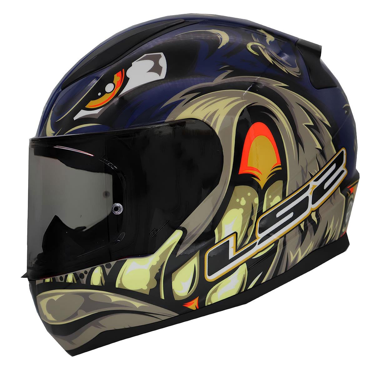 LS2 RAPID 2 SPOX MAVİ-GRİ KASK