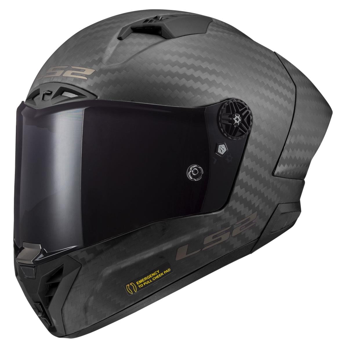 LS2 THUNDER KARBON GP AERO MAT SİYAH KASK