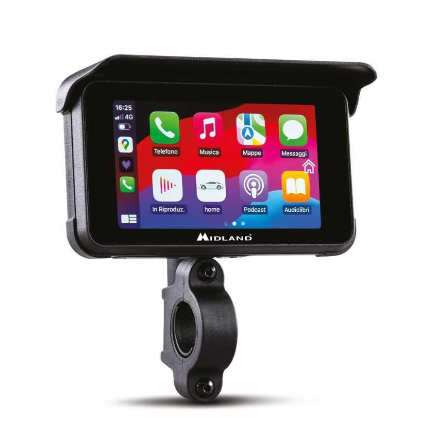 MIDLAND BIKEPLAY GUARDIAN TFT DISPLAY WITH DASHCAM