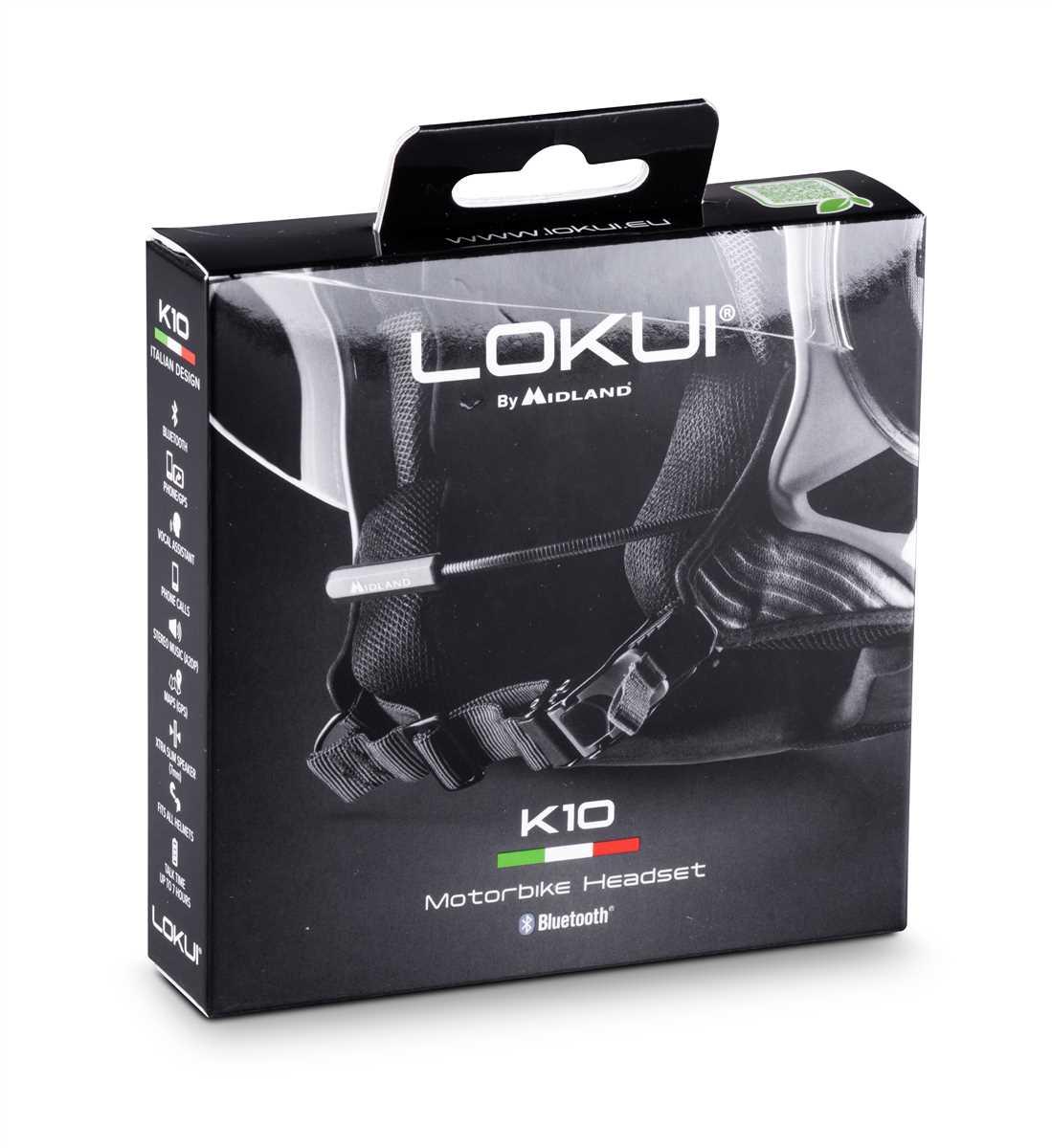 MIDLAND K10-SINGLE-BLUETOOTH HEADSET