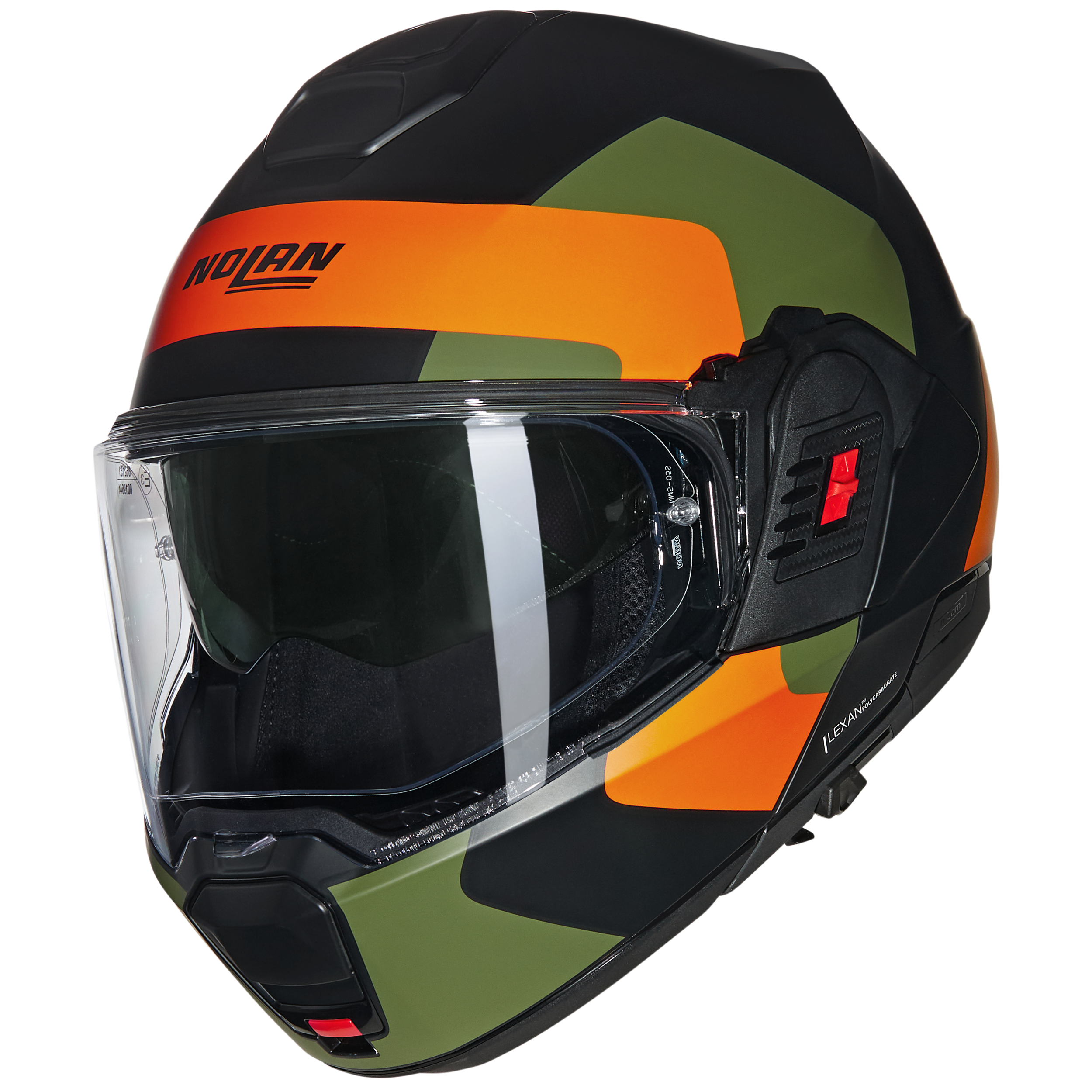 N120-1 Çene Açılır Motosiklet Kaskı Omocromo 345