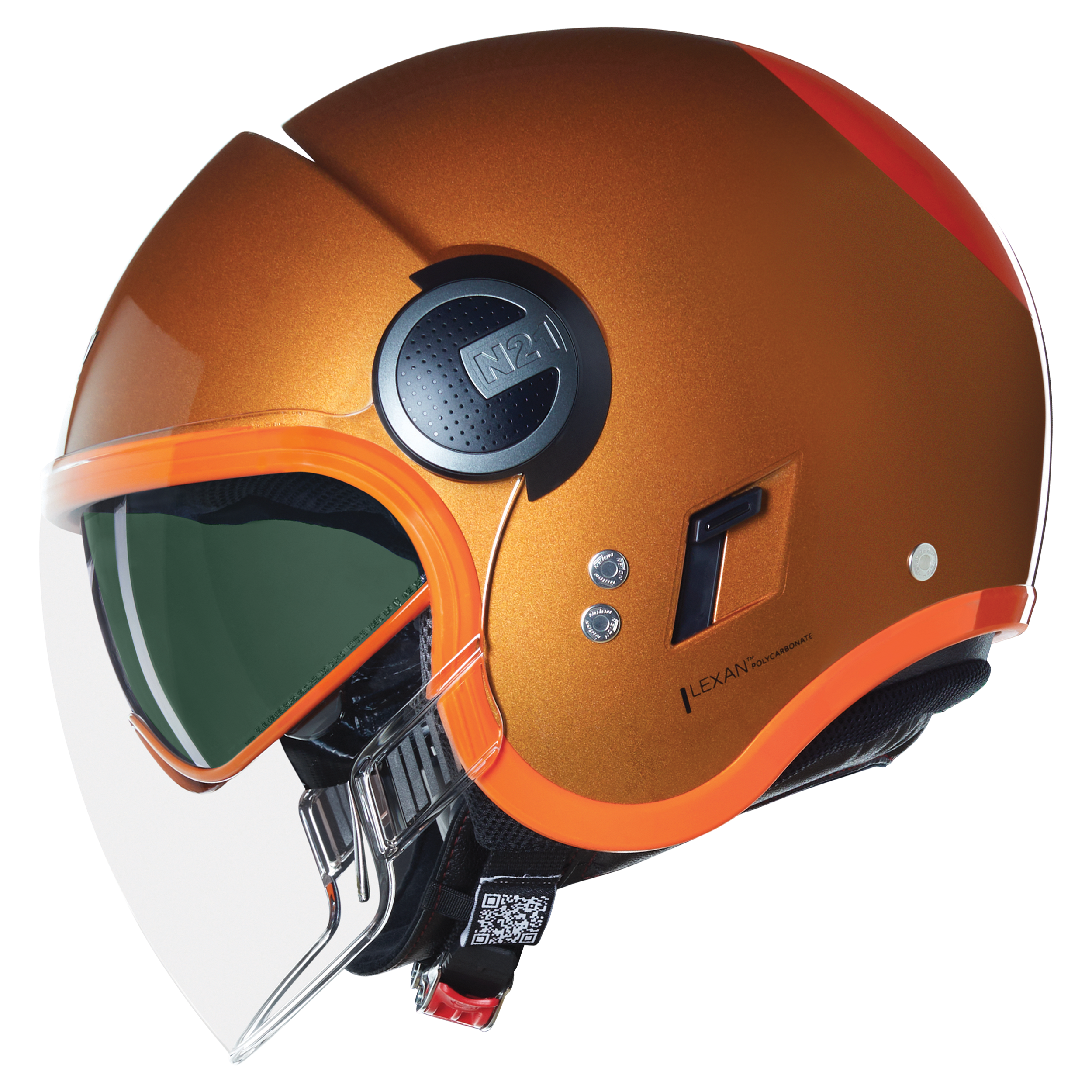 N21 Visor 06 Açık Motosiklet Kaskı Ocio 348
