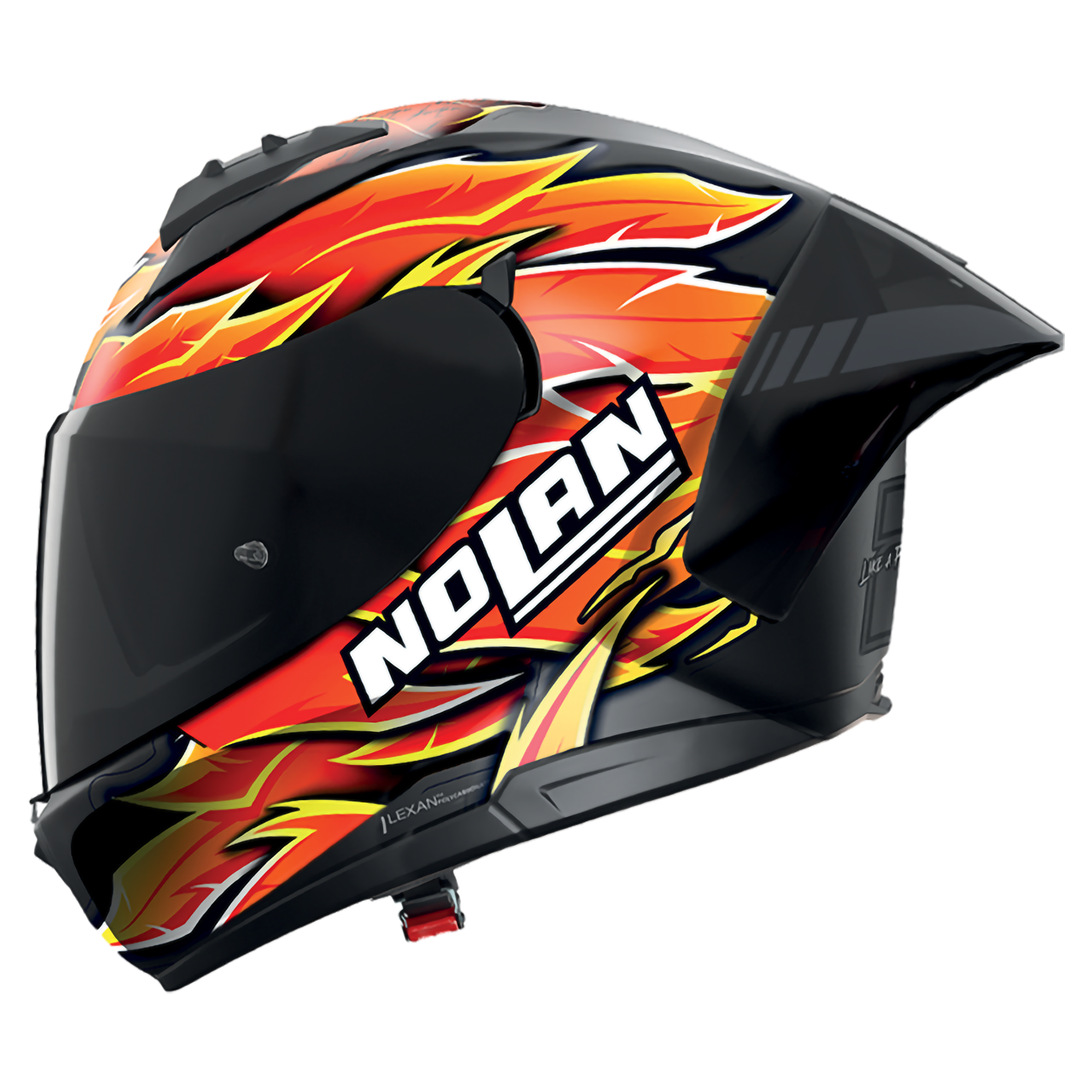 N60-6 Sport Kapalı Motosiklet Kaskı Replica Iannone 360
