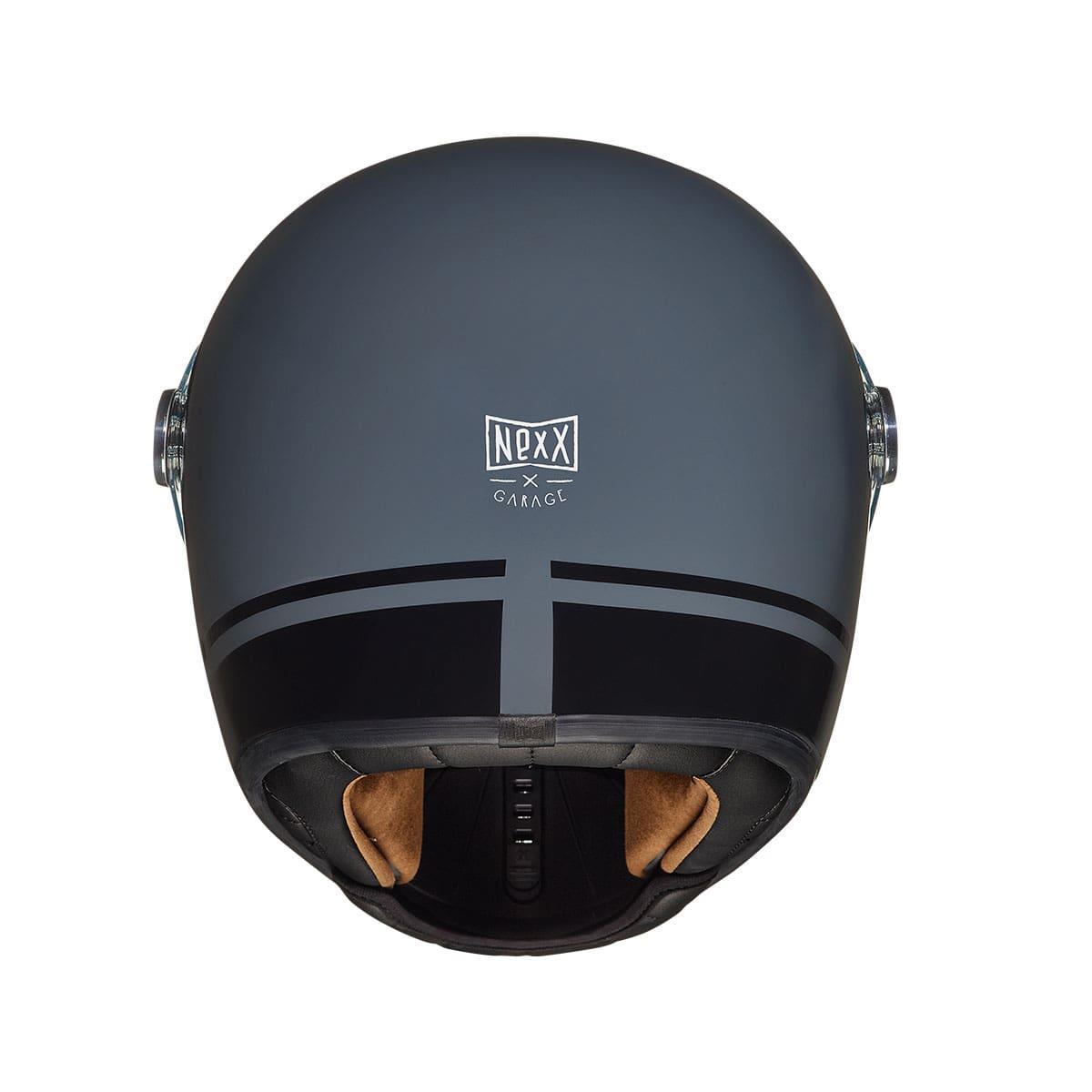 NEXX X.G100R RUMBLE GRİ-SİYAH KASK