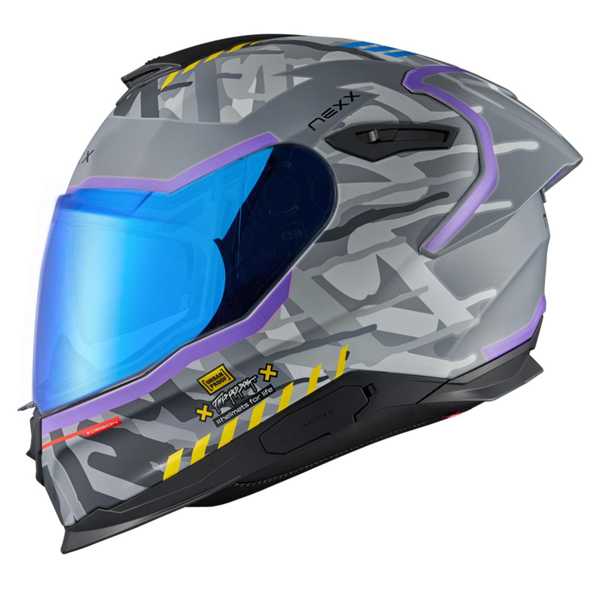 NEXX Y.100R URBANGRAM MAT NARDO GRİ KASK