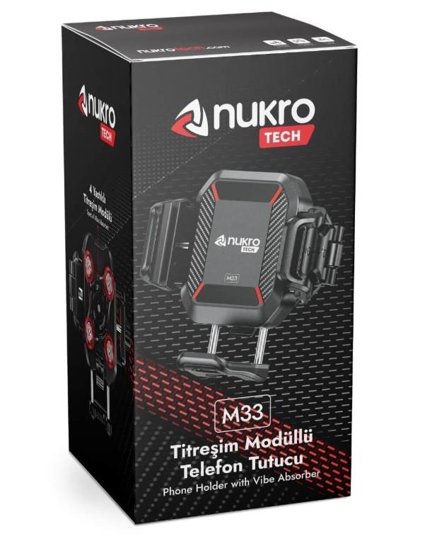 Nukrotech M33 Titreşim Modüllü Telefon Tutucu