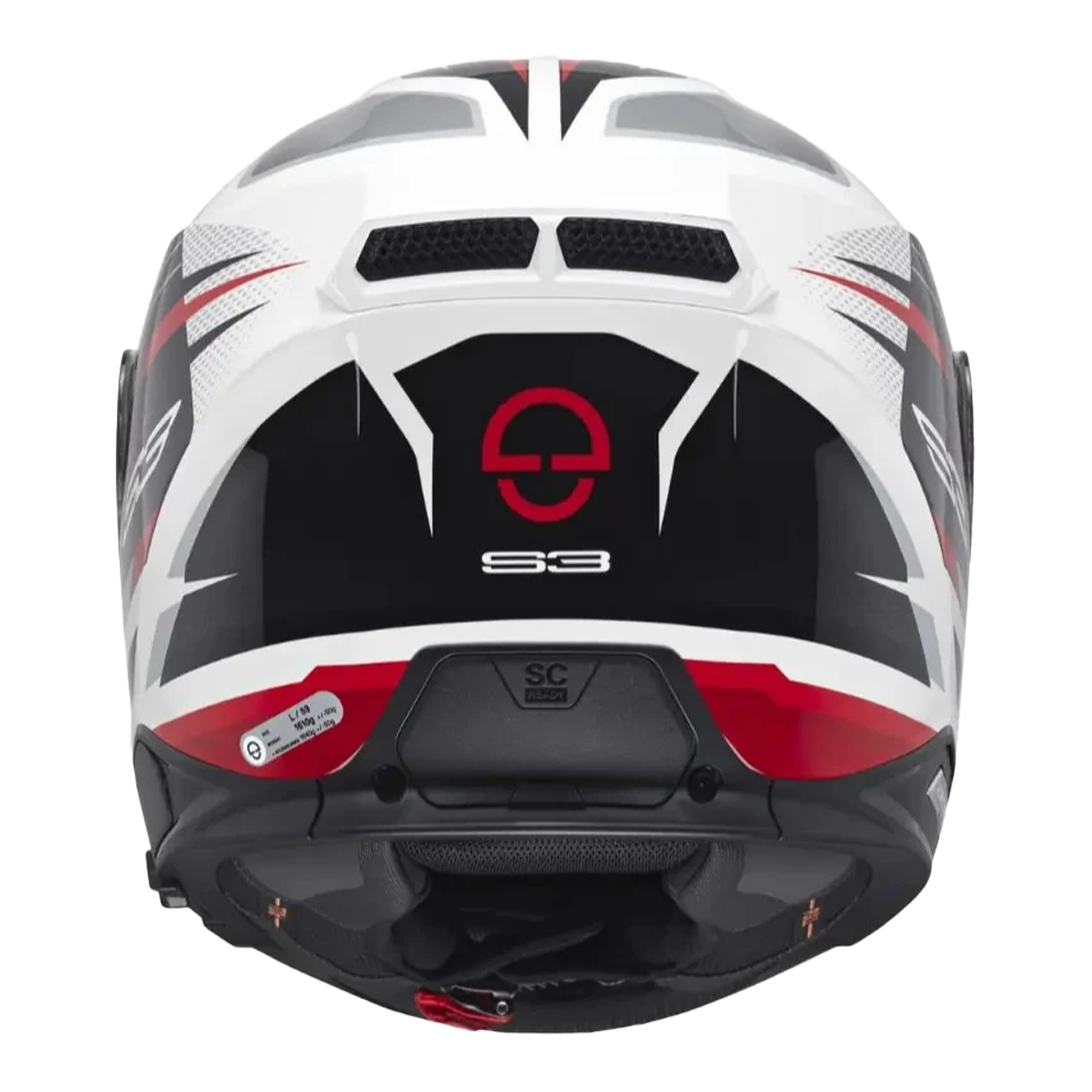 S3 Kapalı Motosiklet Kaskı Apex White
