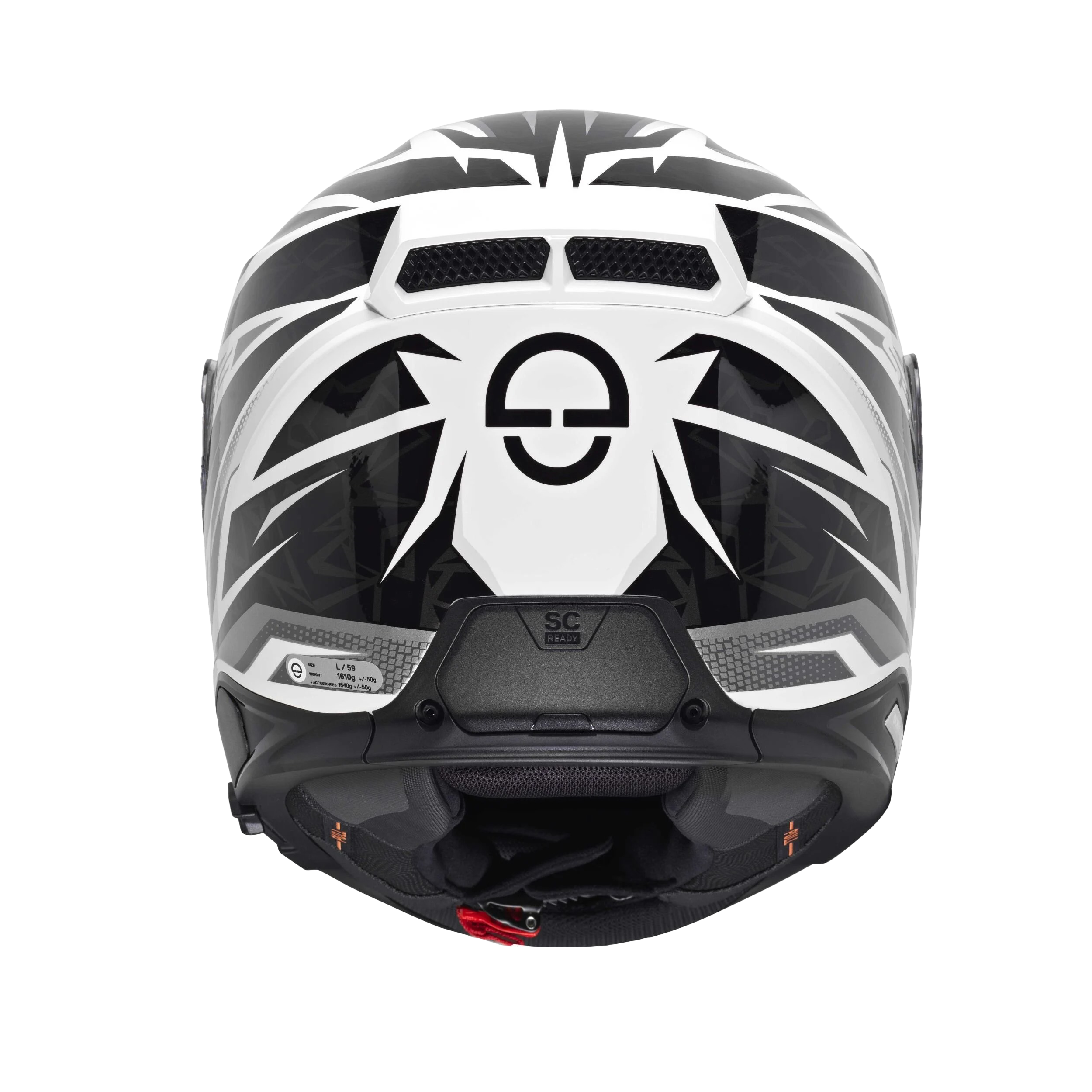 S3 Kapalı Motosiklet Kaskı Thunder White