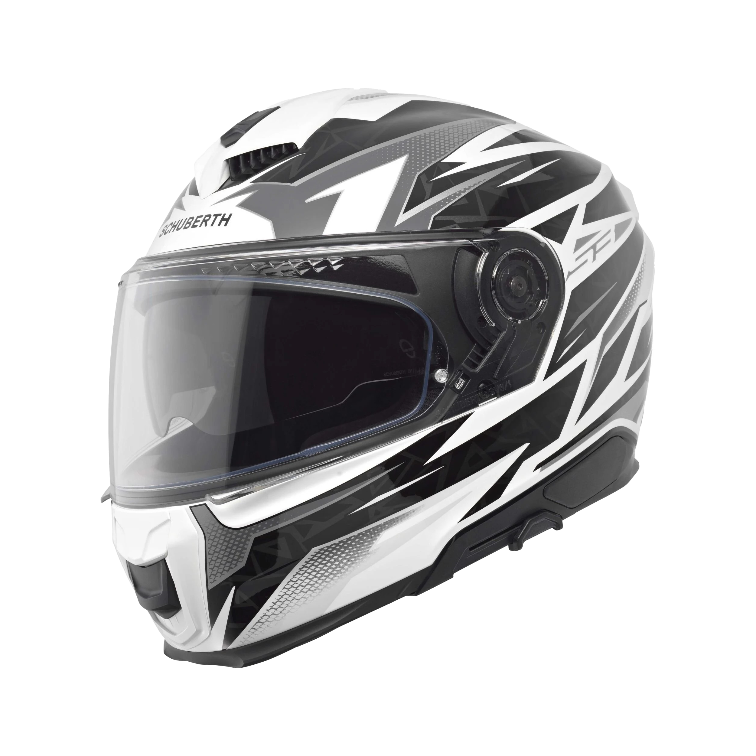 S3 Kapalı Motosiklet Kaskı Thunder White