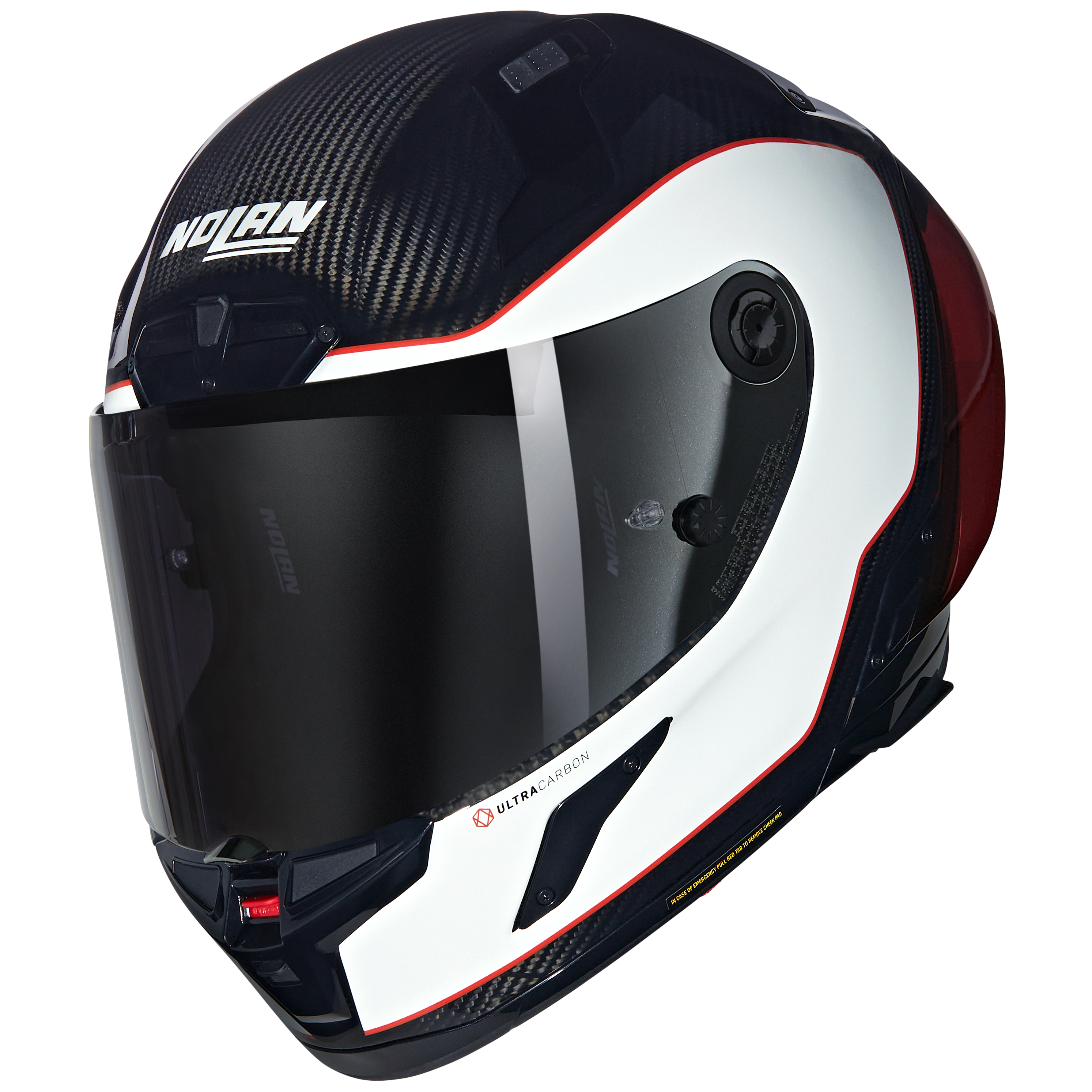 X-804 RS Ultra Carbon Kapalı Motosiklet Kaskı Asso Di Picche 343