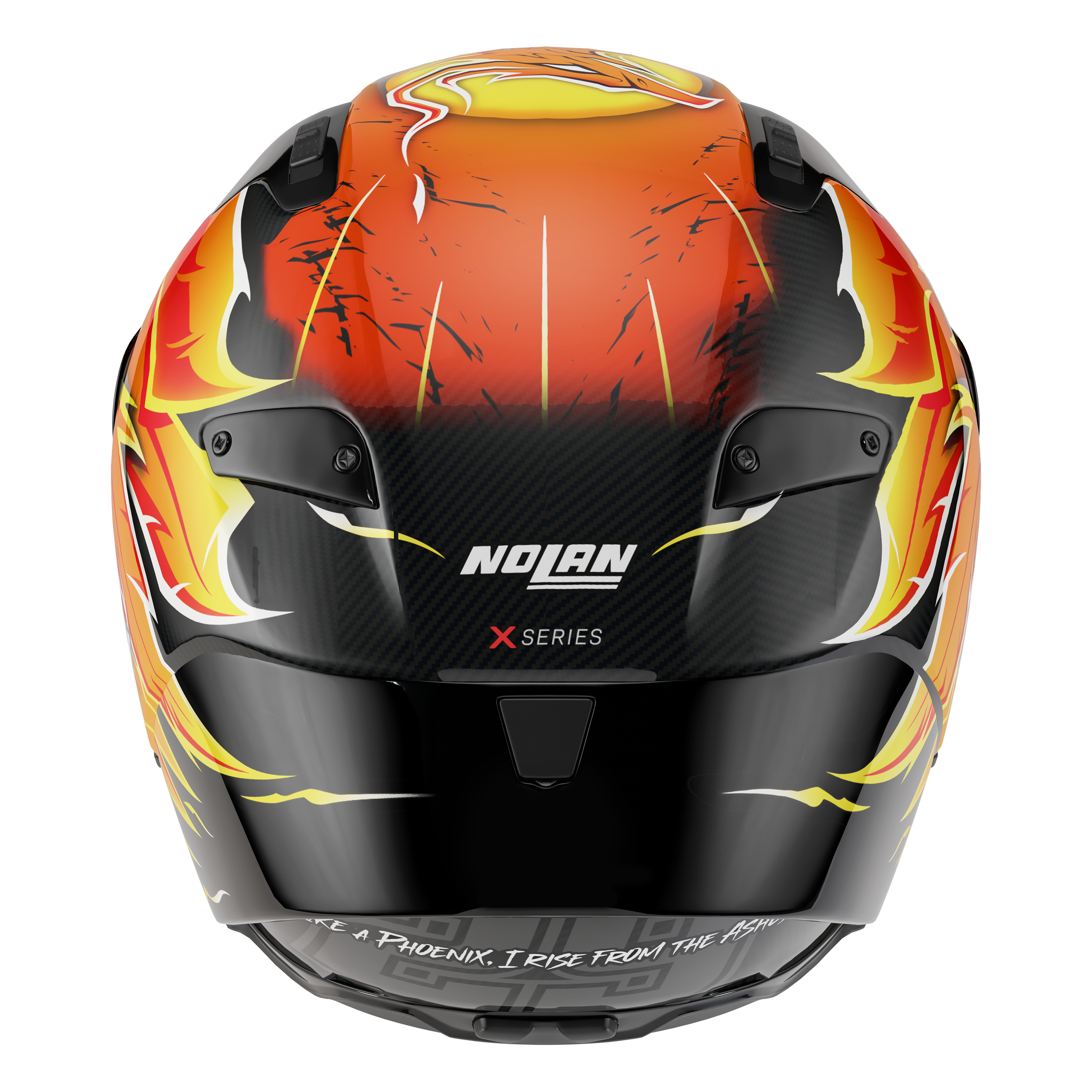 X-804 RS Ultra Carbon Kapalı Motosiklet Kaskı Replica Iannone 368