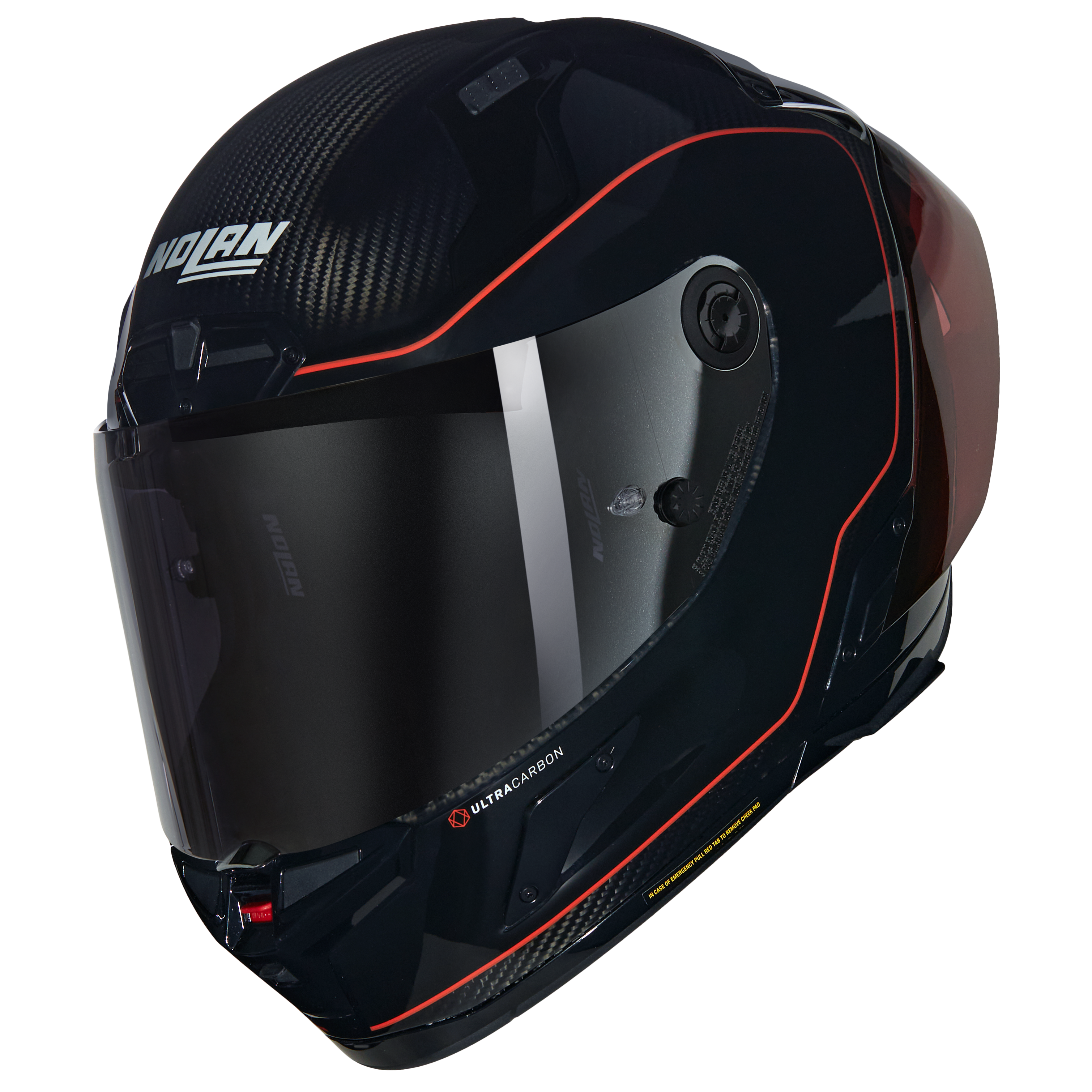 X-804 RS Ultra Carbon Kapalı Motosiklet Kaskı Asso Di Picche 342