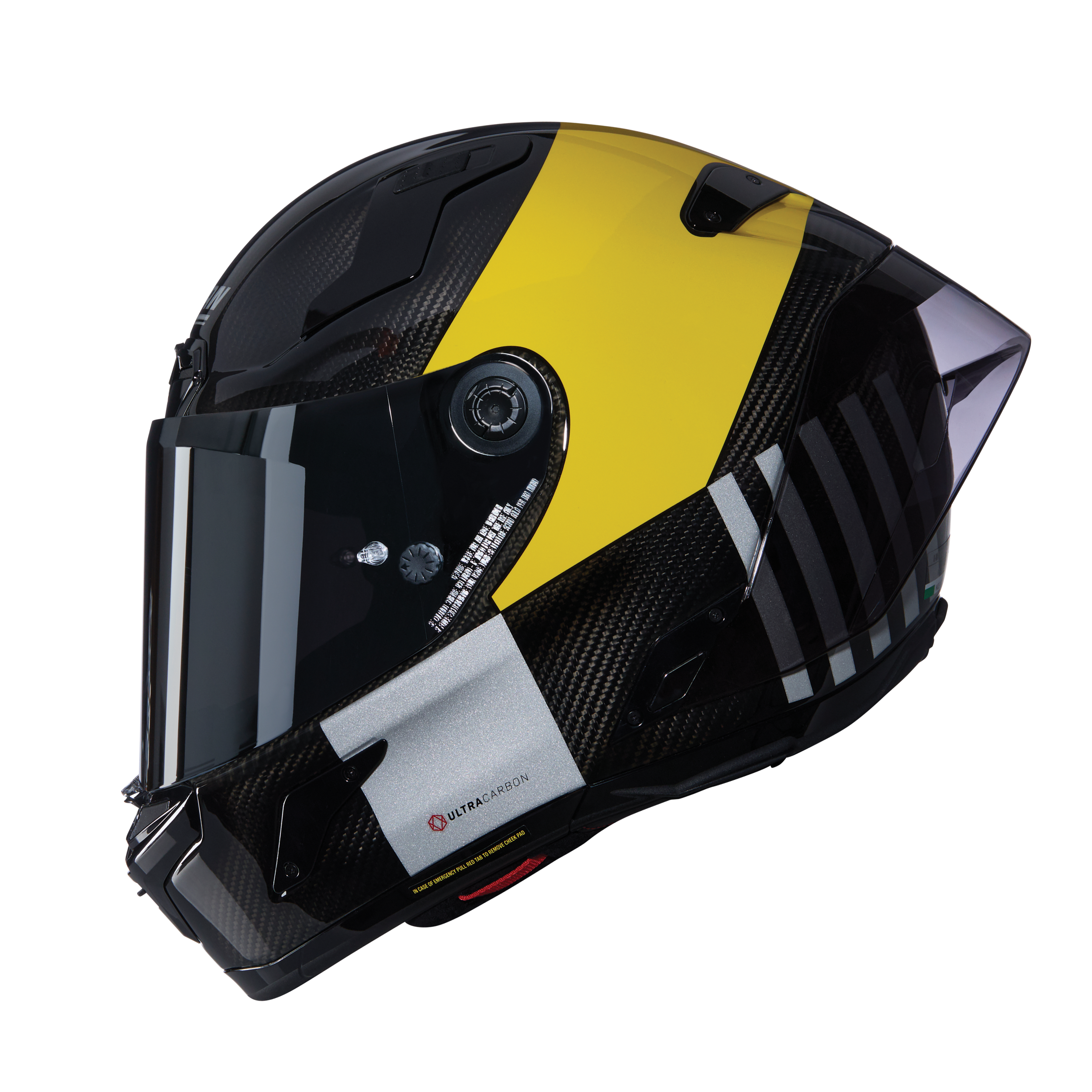 X-804 RS Ultra Carbon Kapalı Motosiklet Kaskı Combo Gara 350