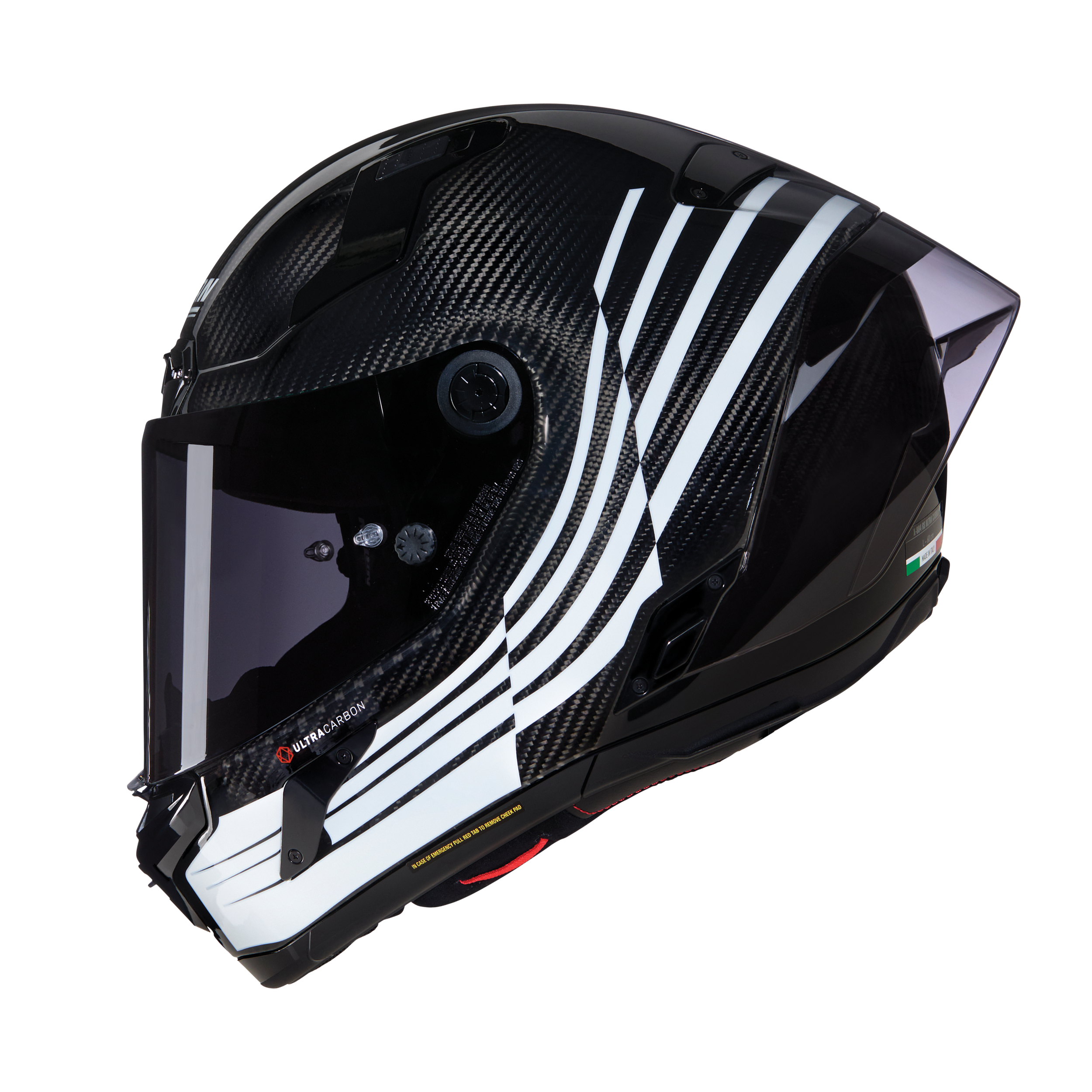 X-804 RS Ultra Carbon Kapalı Motosiklet Kaskı Ala 345