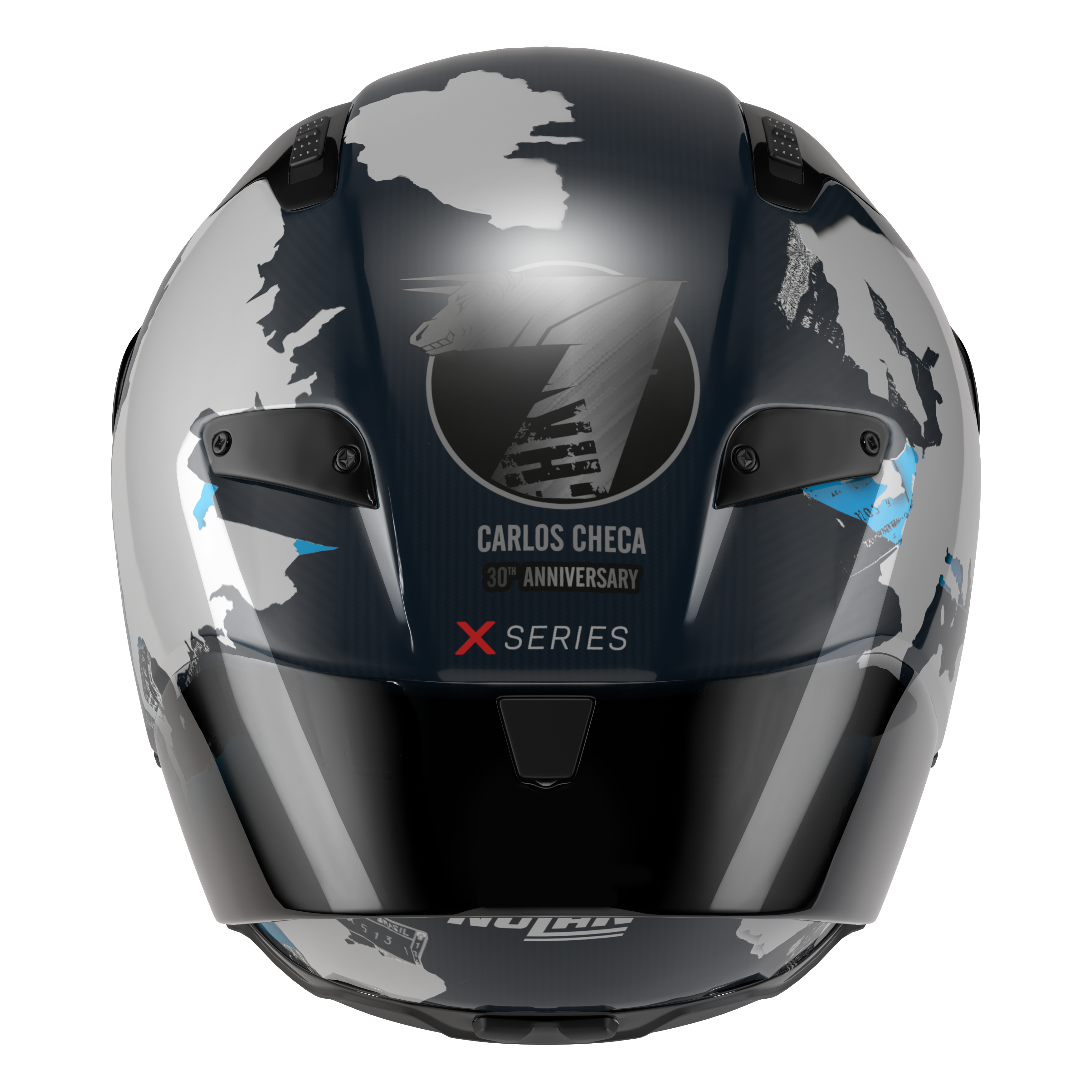 X-804 RS Ultra Carbon Kapalı Motosiklet Kaskı 30SE 355