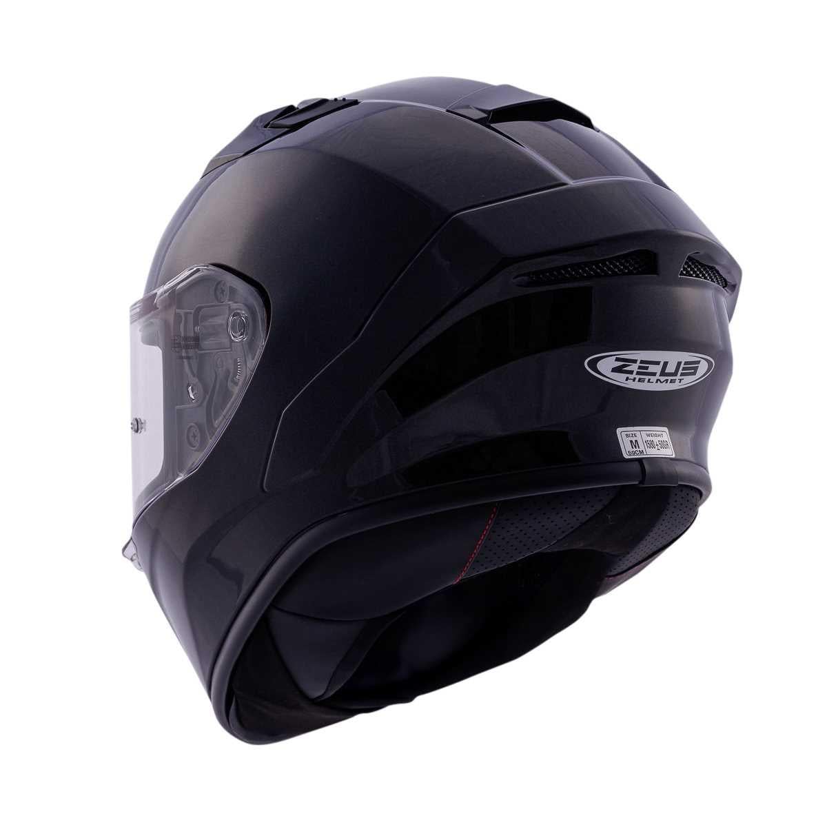 ZEUS KASK/ZS-826 PEARL BLACK