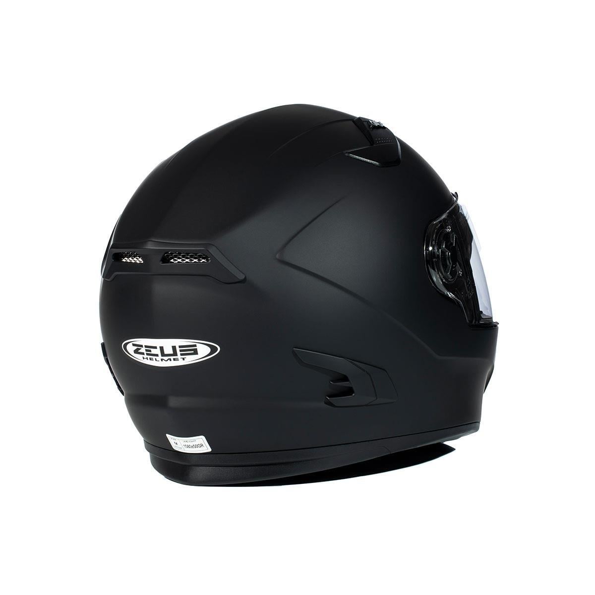 Zeus ZS-813A Matt Black Kapalı Kask