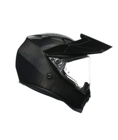 Agv AX9 Mono Glossy Carbon Kapalı Kask