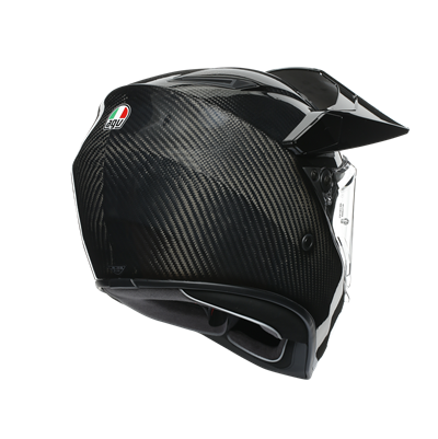 Agv AX9 Mono Glossy Carbon Kapalı Kask