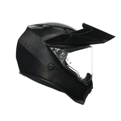 Agv AX9 Mono Glossy Carbon Kapalı Kask